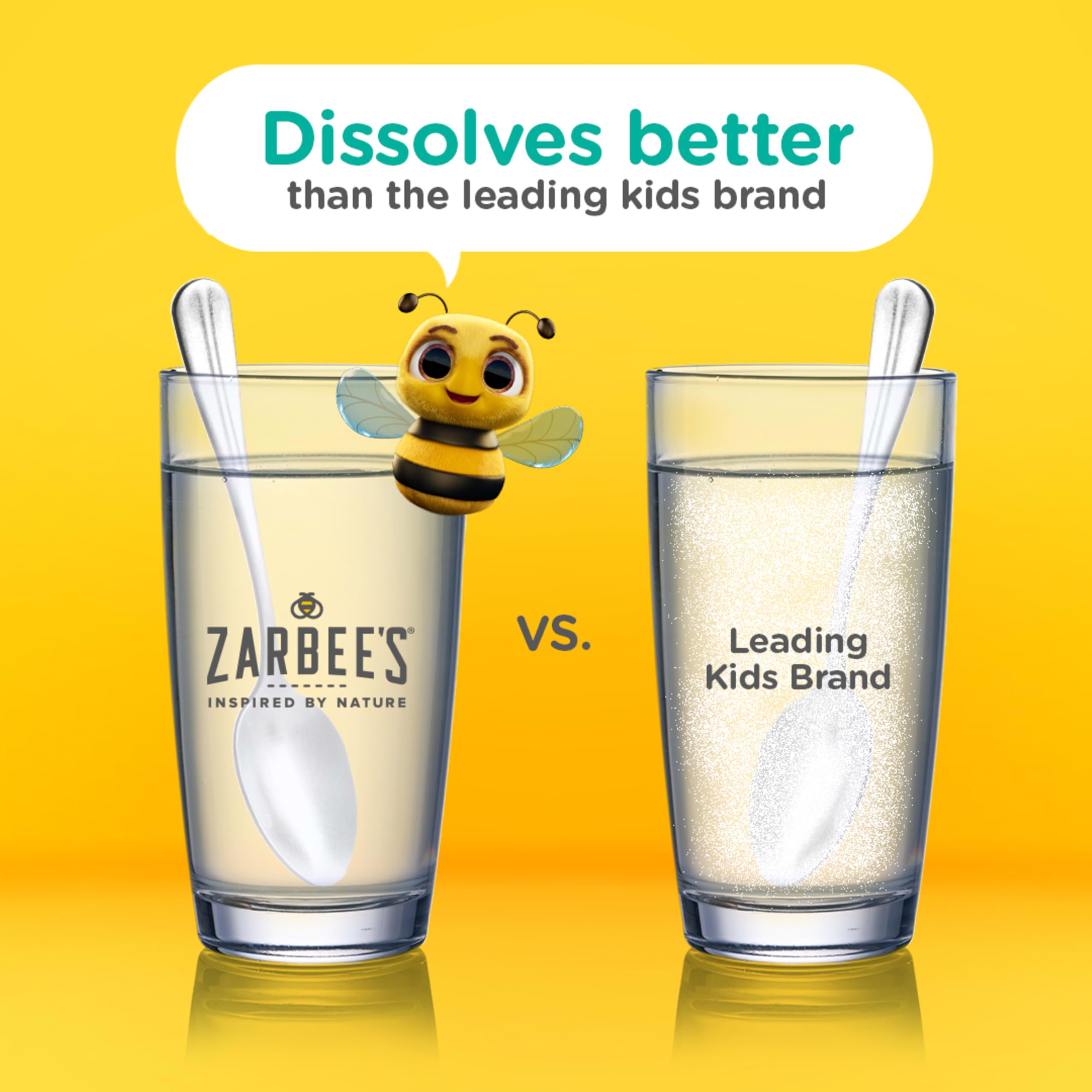 Zarbee’s Children’s Regularity Support Prebiotic Fiber Powder, Flavorless, Sugar Free, Gluten-Free, Daily Fiber Supplement