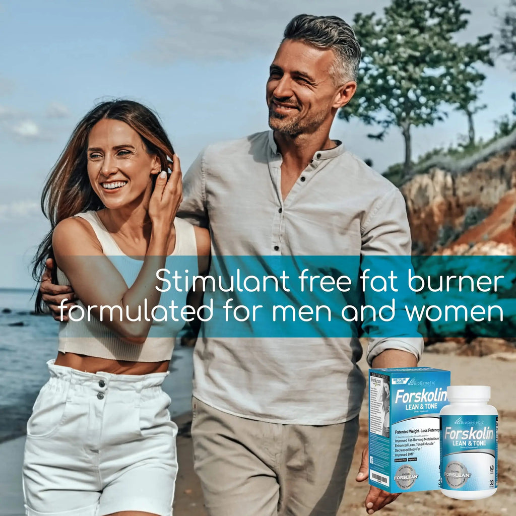 BioGenetic Labs Forskolin Lean & Tone - Weight Loss Pills - Body Toning Formula Fat Burner BioGenetic Laboratories Au supplements