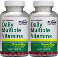 Daily Multiple Vitamins Compare to One A Day Essentials Multivitamin Multimineral Supplement 365 Tablets per Bottle Pack of 2 Total 730 Tablets MASON NATURAL Au supplements