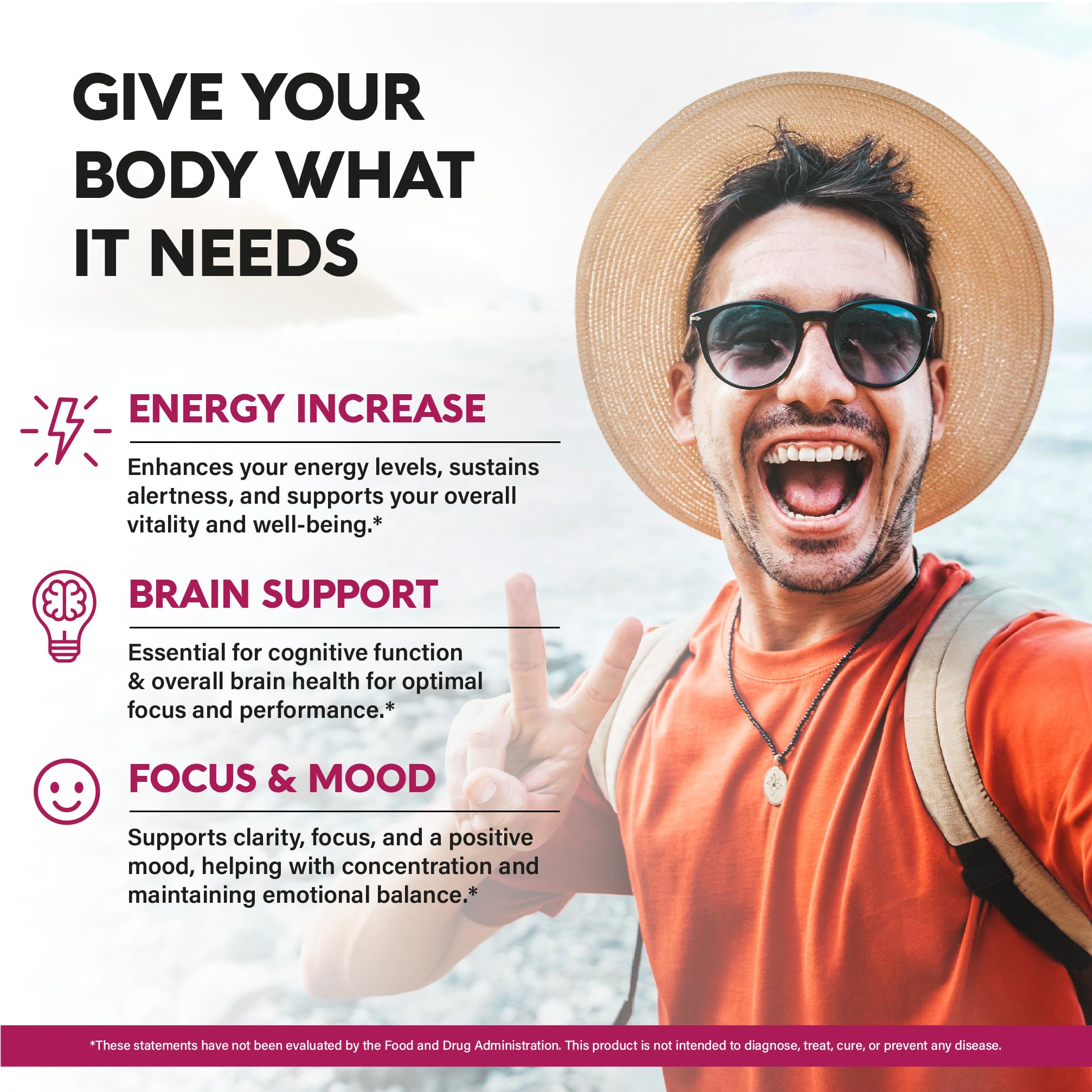 USDA Organic Vitamin B12 Sublingual Drops - 5000 mcg Liquid Vegan Methylcobalamin for Women & Men - Energy Boost, Focus & Mood, Brain Health Support