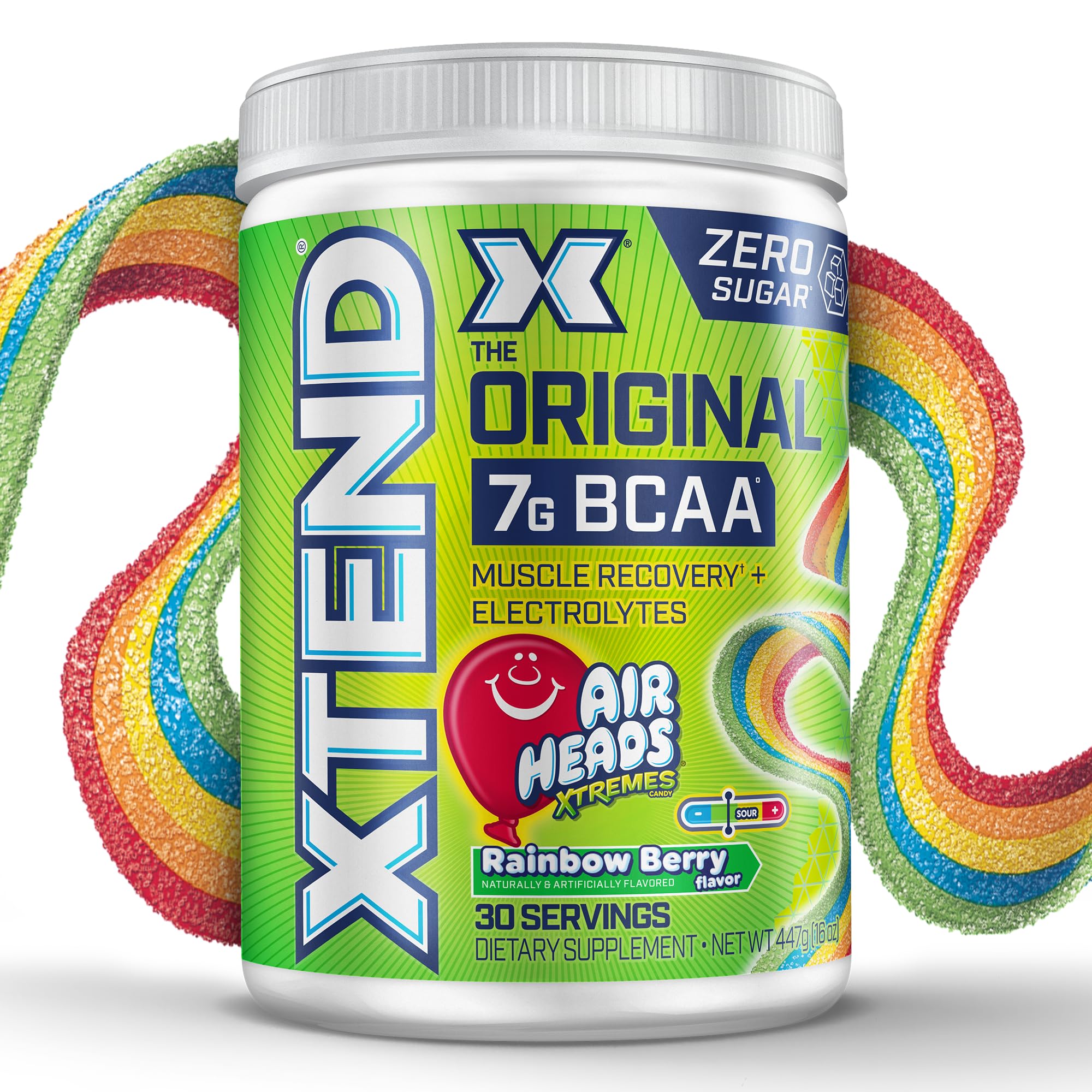 Xtend Original BCAA Powder, 7g BCAAs and 2.5g L-Glutamine for Muscle Recovery, Hydration, and Lean Muscle, Sugar Free Intra and Post Workout Drink,