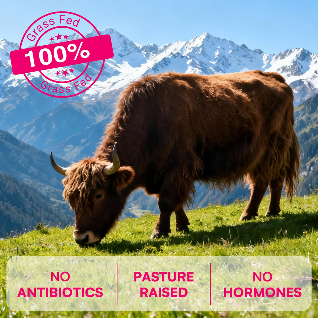 12-In-1 Beef Organ Supplement for Women - Beef Liver, Uterus, Kidney, Heart, Pancreas, 5 Vitamins & 2 Herbs, Hormone Balance, Menstruation, Energy, Immune - 100% Grass Fed, Pasture Raise - 120 Caps Nassiouy Au supplements