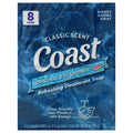 Coast Refreshing Deodorant Soap - Bar Soap with Thick Rich Lather - Clean Rinsing Formula for Fresh, Non-Dry Skin