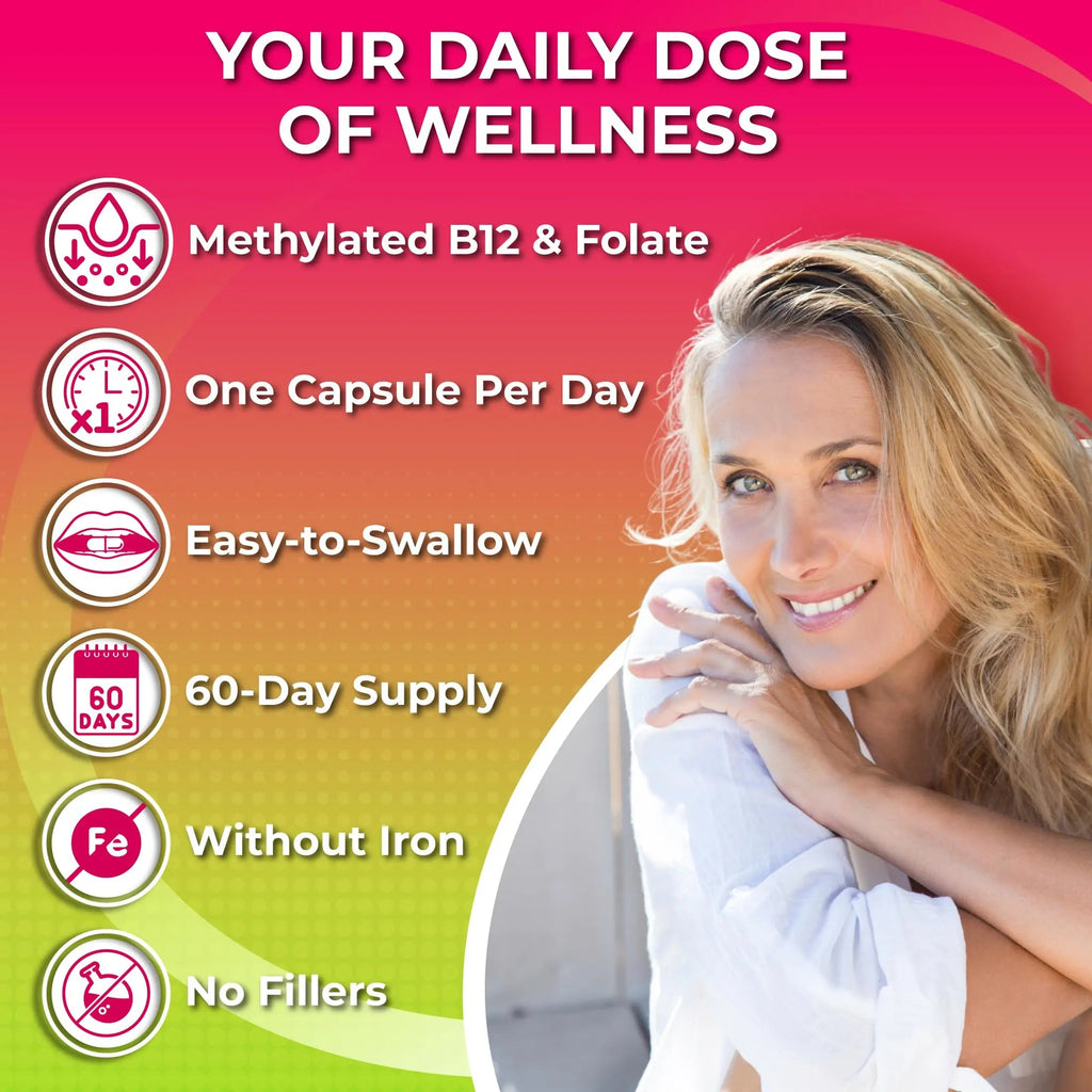 Women's Daily Multivitamin 50 Plus - Vegan Methylated Multivitamin for Women 50 and Over with Biotin, Organic Superfoods & Lutein SUPPLEMENTS STUDIO Au supplements