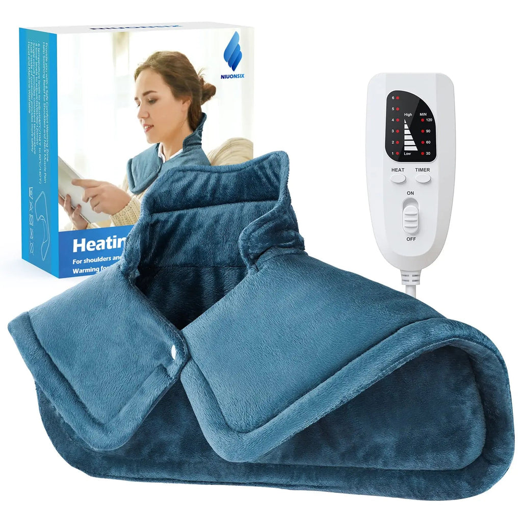 NIUONSIX Heating Pad for Neck and Shoulders 2lb Weighted Neck Heating Pad for Pain NIUONSIX Au supplements