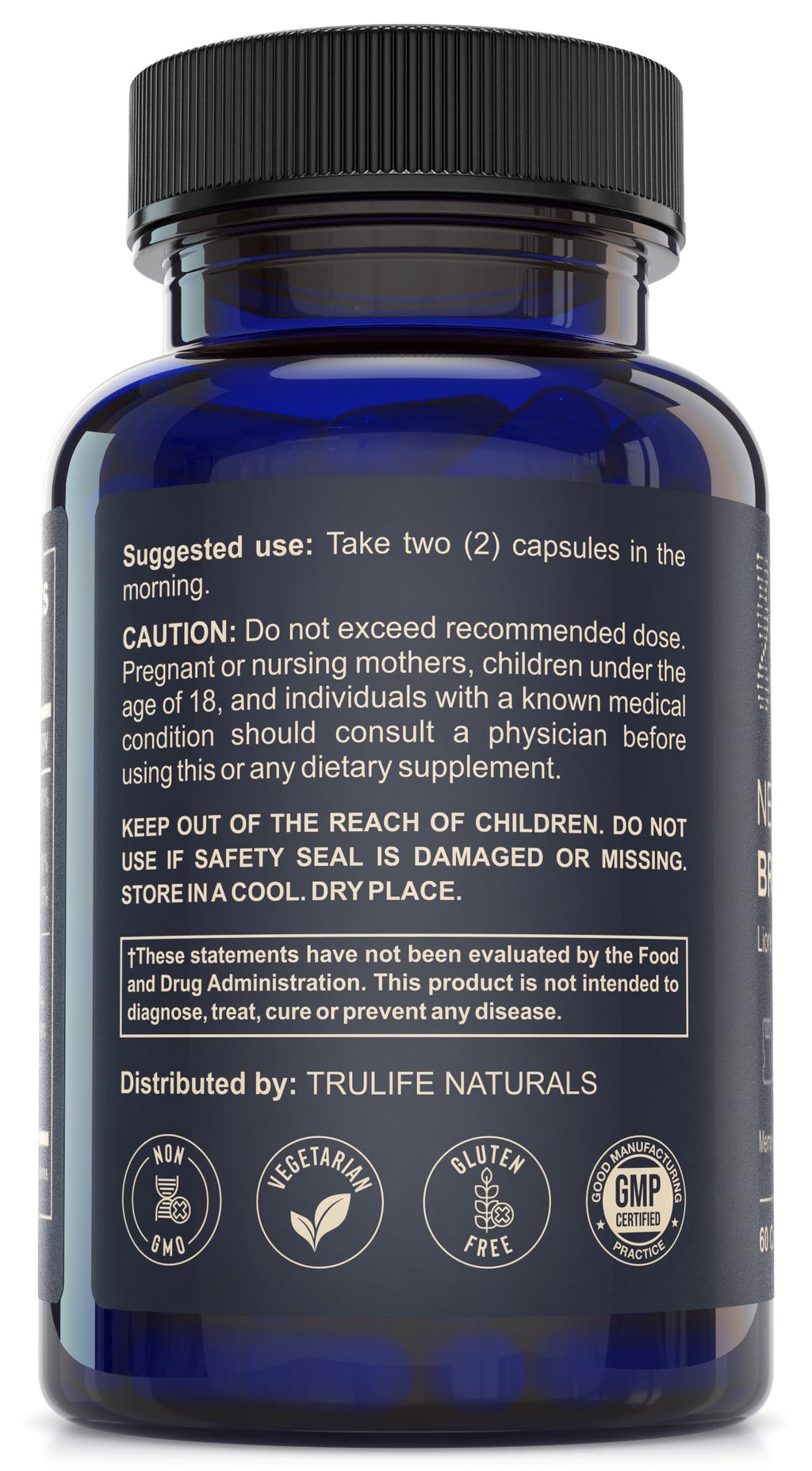 NEUROACT Brain Health Memory, Focus, Concentration, Mental Clarity with CognatiQ, Vitamin B3 & B6 | Manage Stress & Elevate Mood | Holistic Brain Health Formula, Sustained Energy & Well Being
