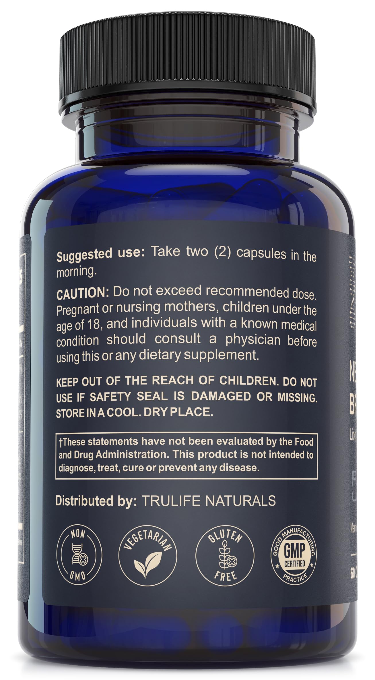 NEUROACT Brain Health Memory, Focus, Concentration, Mental Clarity with CognatiQ, Vitamin B3 & B6 | Manage Stress & Elevate Mood | Holistic Brain Health Formula, Sustained Energy & Well Being