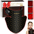 Upgraded Red Light Therapy Mask for Neck & Décolleté, 850 nm Wireless Infrared Light Therapy Suitable BUBLOC Au supplements
