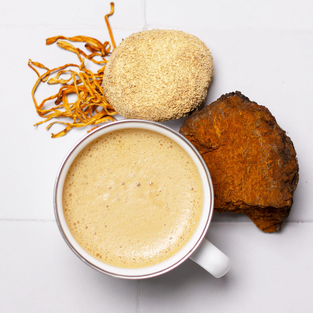 Laird Superfood Organic Performance Mushroom Blend with Chaga, Cordyceps, Lion's Mane and Maitake for Energy