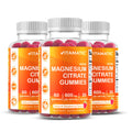 Vitamatic Magnesium Gummies 600mg per Serving – 60 Vegan Gummies – Relaxation, Muscle, Bone & Energy Support – 3 Pack