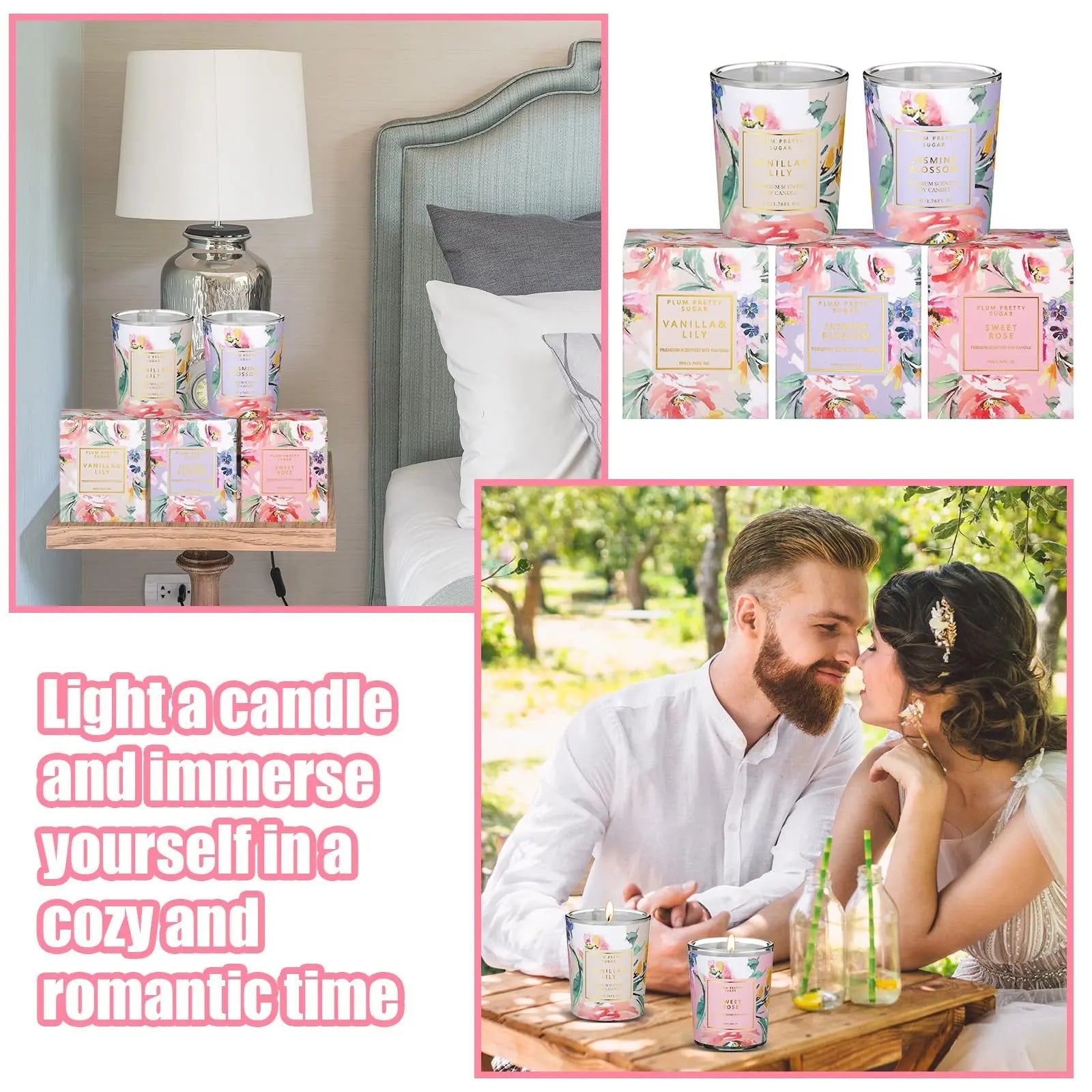 MTLEE 24 Pcs Candles for Home Scented Candle Gifts for Women Bulk 8 Long Lasting Aromatherapy Jar MTLEE Au supplements