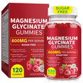 Magnesium Glycinate Gummies 600mg – Sugar-Free High Absorption Magnesium with L-Threonate, Supports Relaxation, Calm & Restful Sleep,