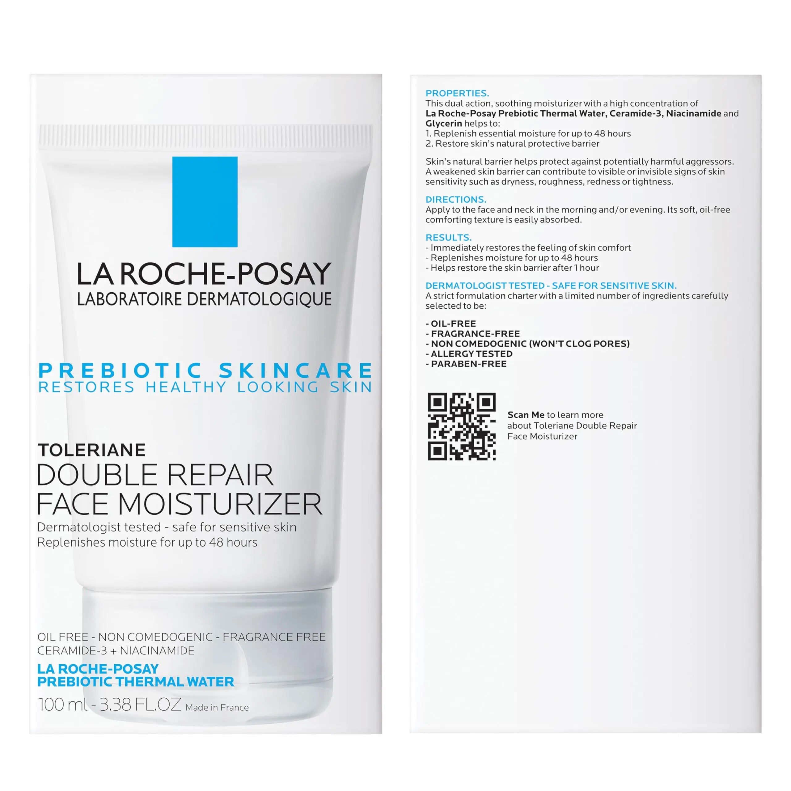 La Roche-Posay Toleriane Double Repair Face Moisturizer, Daily Moisturizer Face Cream La Roche-Posay Au supplements