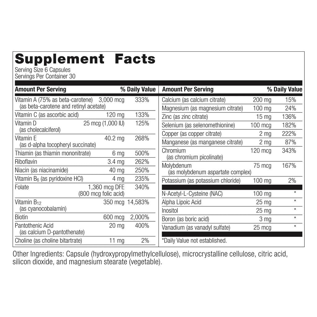 Bariatric Advantage Multi Formula without Iron, High Potency Daily Multivitamin for Bariatric Surgery Patients Bariatric Advantage Au supplements