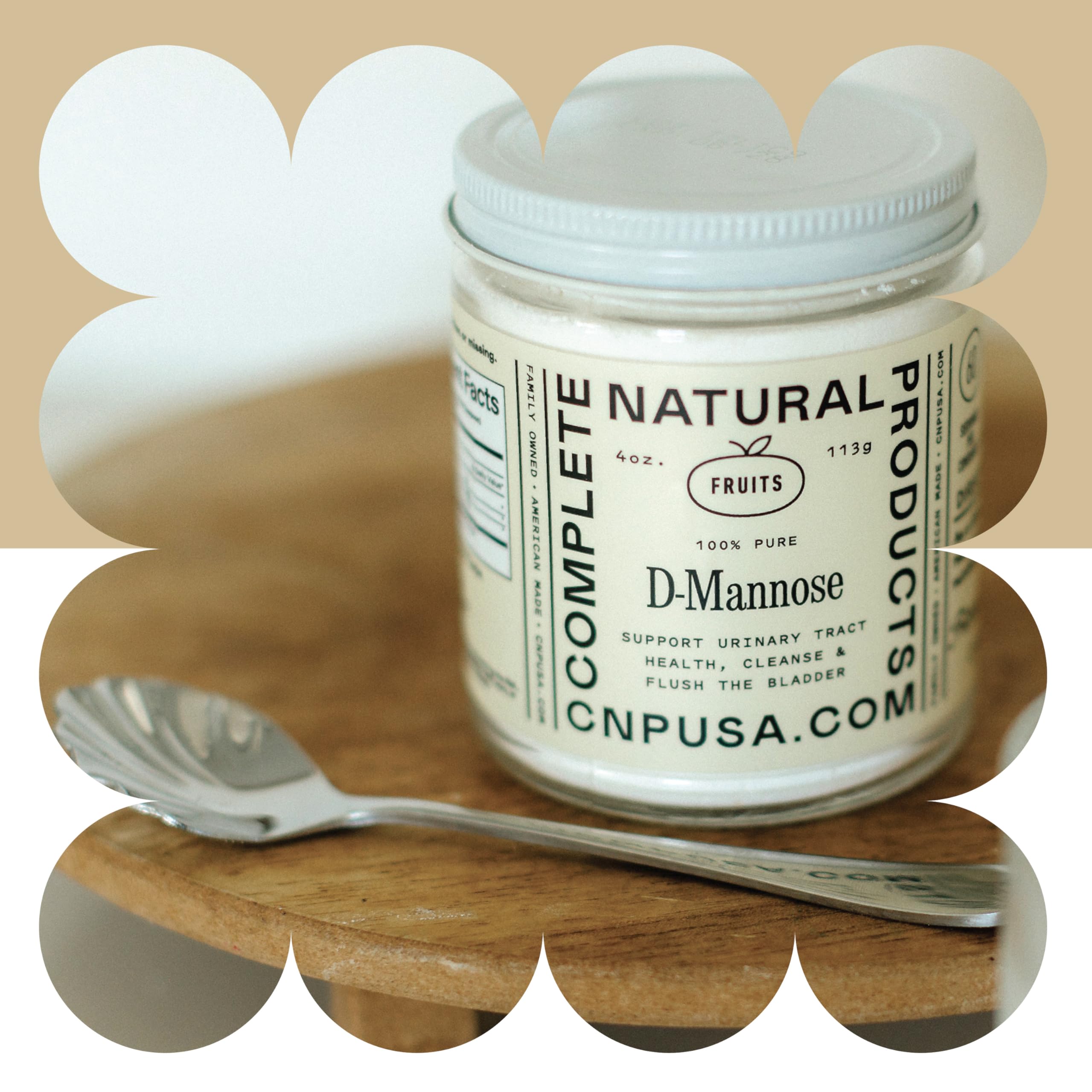 D Mannose Powder Supplement 8oz - Powder D Mannose for Urinary Tract & Bladder Health Support, Bulk Easy Mix Formula, 115 Servings, No Fillers, Non GMO & Gluten Free Support, Kosher Certified Made USA Complete Natural Products Au supplements