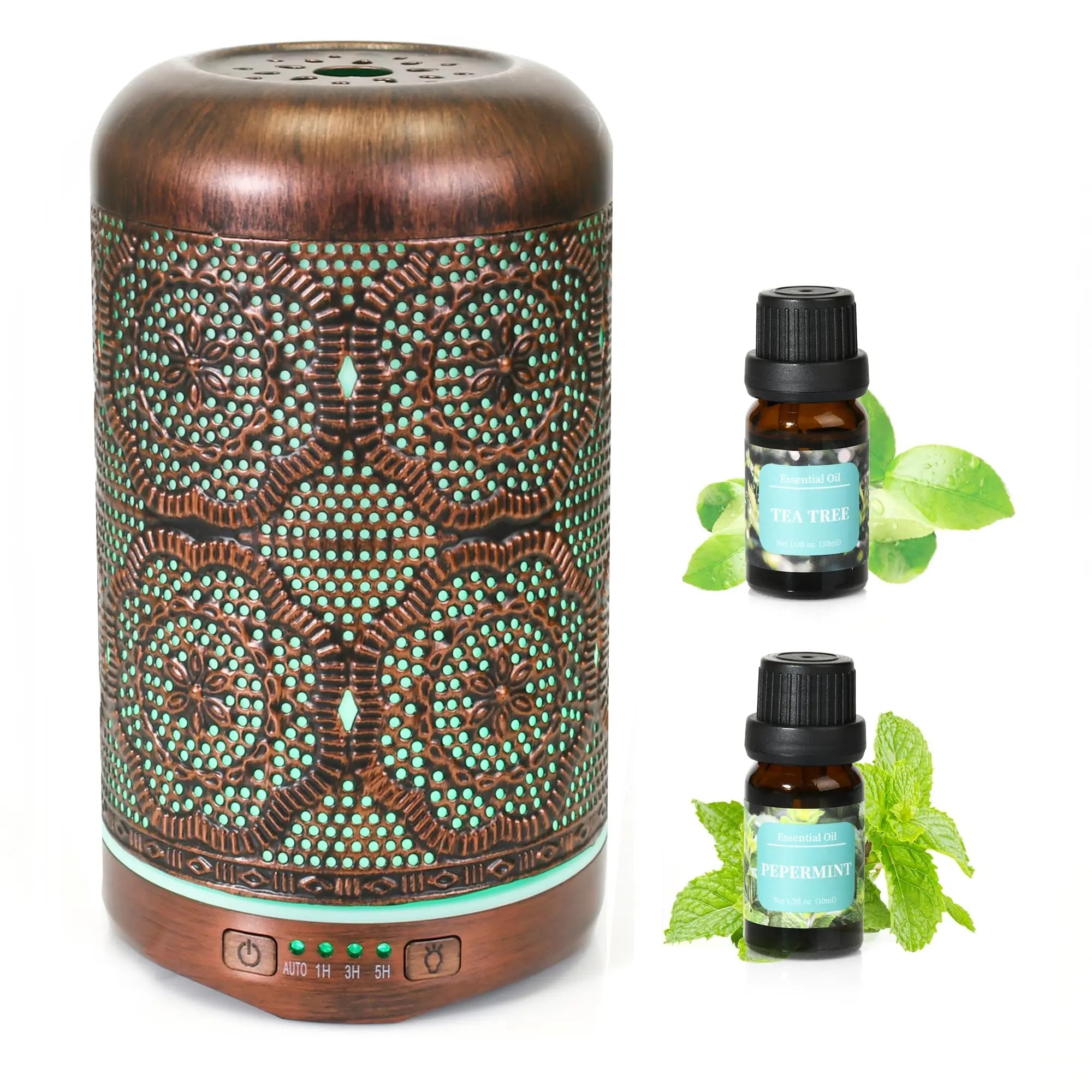 Essential Oil Diffuser, Upgraded Metal Diffusers with Lavender Lemon Essential Oils, 250ml BAIESHIJI Au supplements