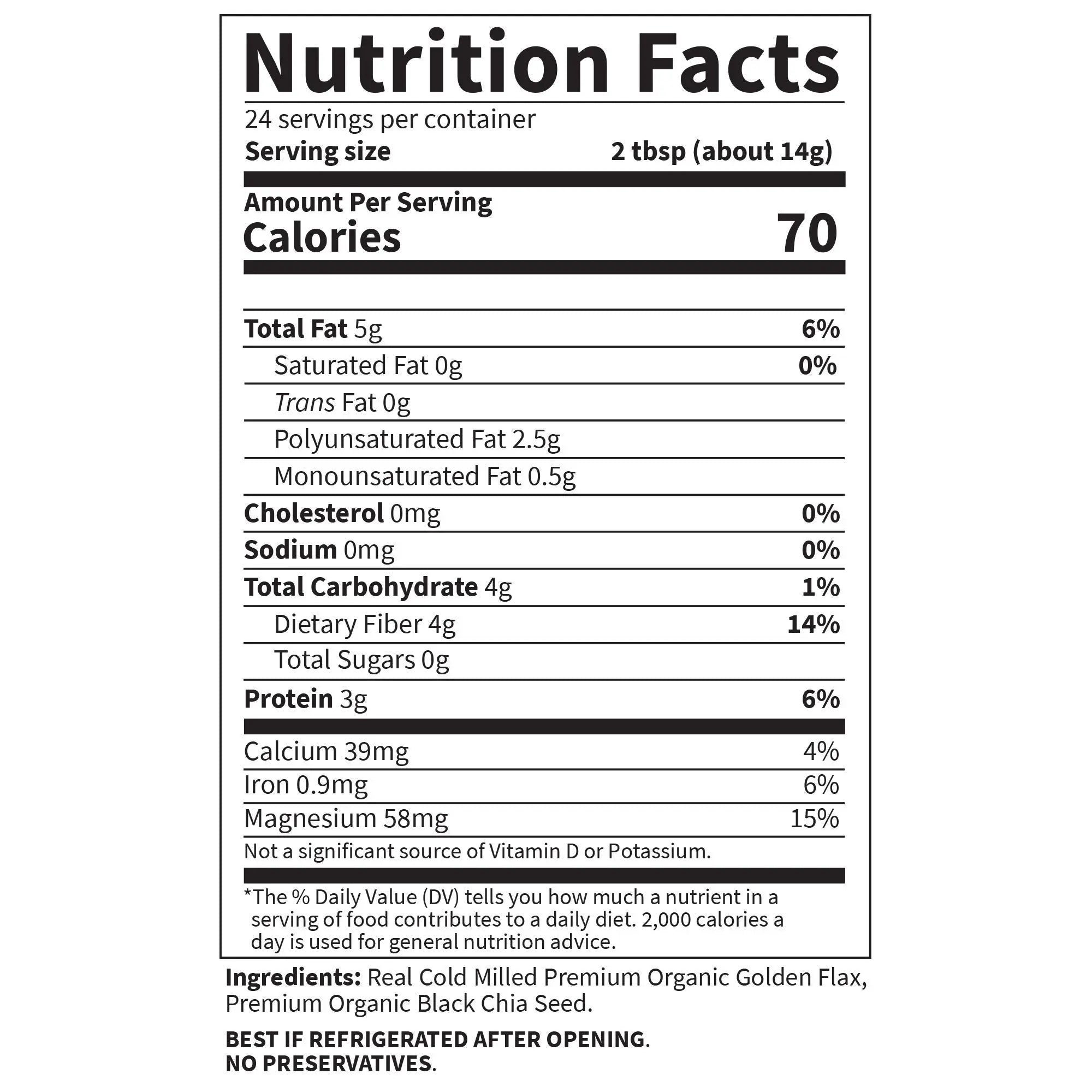 Garden Of Life Raw Organics Organic Flax Meal Plus Chia Seeds, 12 Ounce Garden of Life Au supplements