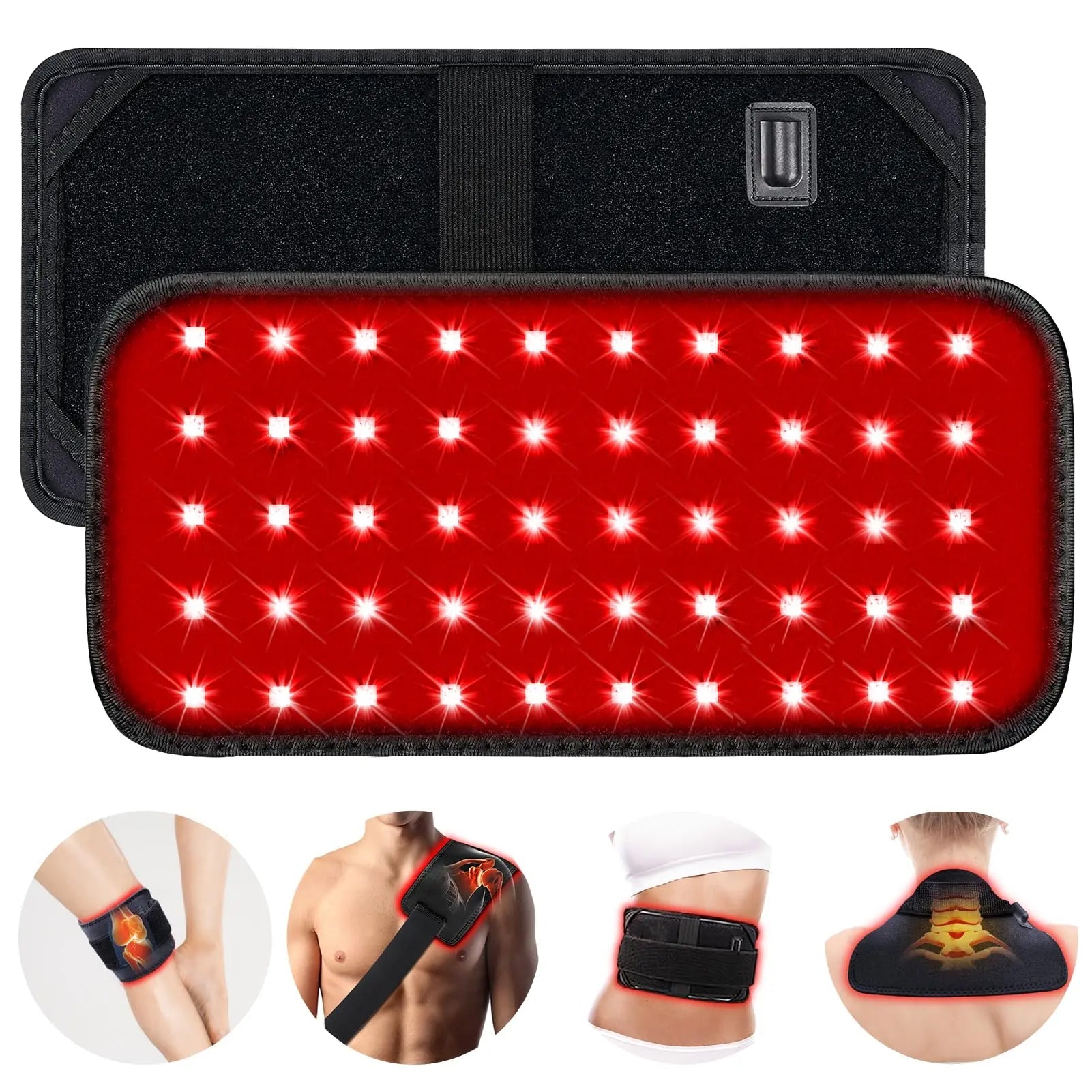 Red Light Therapy Belt, Infrared Light Therapy for Body, Wearable Wrap with Timer GMOWNW Au supplements