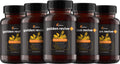 UpWellness Golden Revive + Joint Support Supplement Featuring Turmeric with Black Pepper, Quercetin, and Magnesium- Turmeric Boswellia Supplement - 6 Active Ingredients - 60 Capsules, 5 Pack UpWellness Au supplements