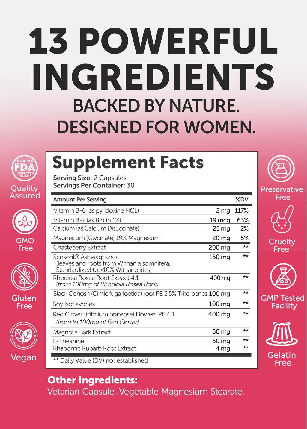 Lunakai USA Made Natural Menopause Supplements for Women – 13-in-1 Menopause Relief for Hot Flashes, Night Sweats, Sleep & Mood Support, 60ct Lunakai Au supplements