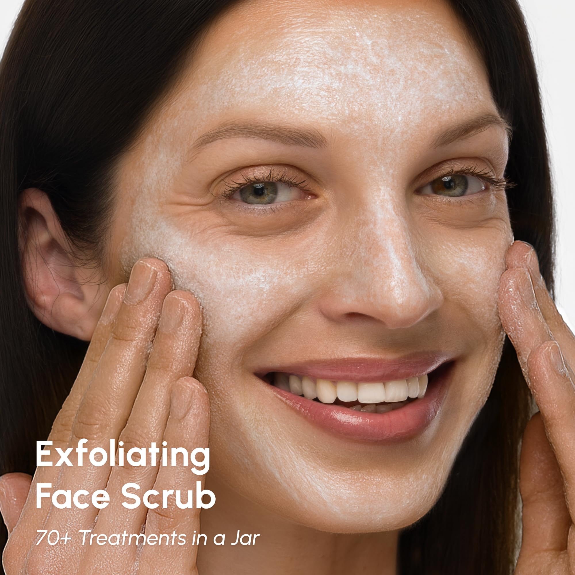 MAREE Face Exfoliator – Microdermabrasion Facial Scrub & Exfoliating Face Wash for Women – Collagen & Glycolic Acid – Gentle Scrub and Exfoliant