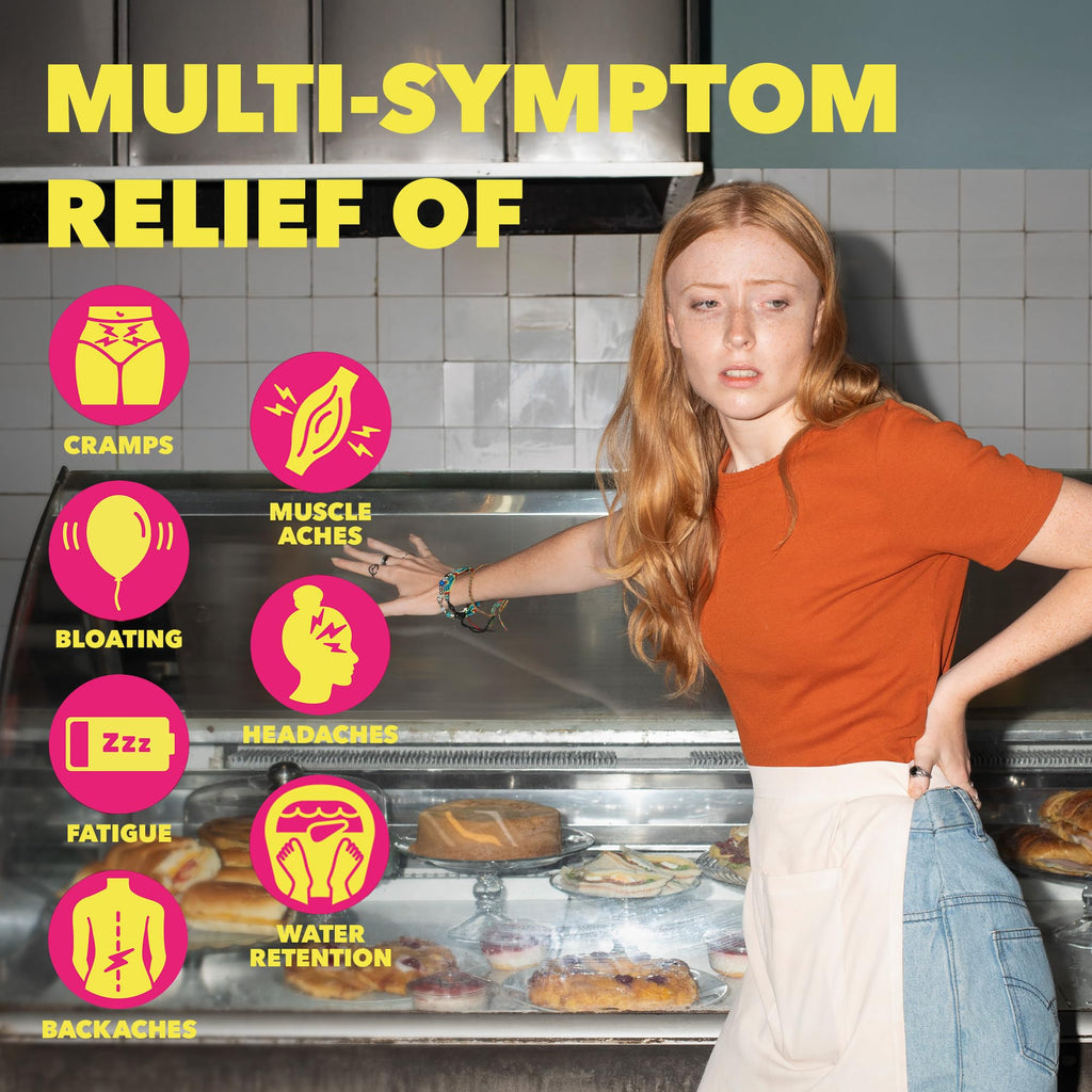 Midol Complete Menstrual Pain Relief Caplets, 40 Count - Provides Cramp, Headache, and Bloating Relief Midol Au supplements