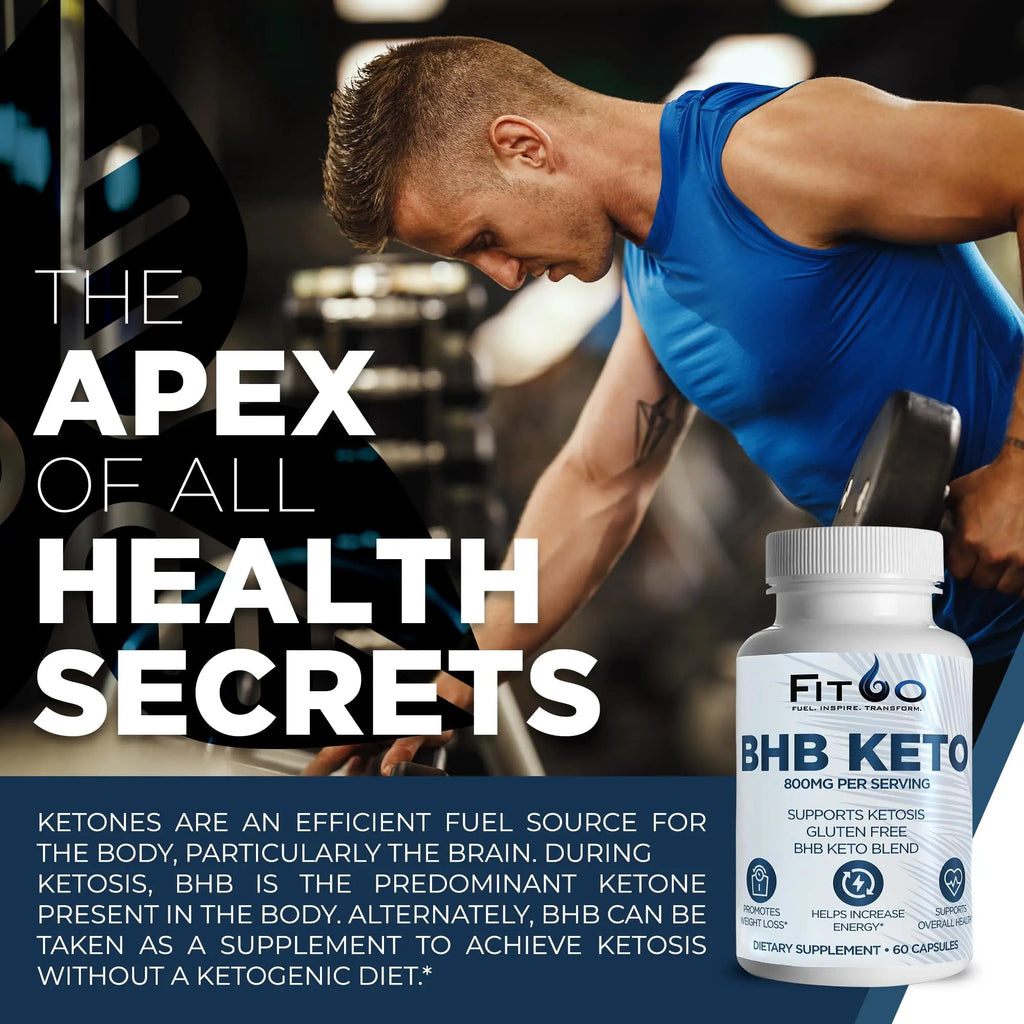 FIT60 Keto Diet Pills for Men & Women - Boost Energy and Mental Clarity for Enhanced Focus FIT60 Au supplements