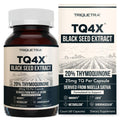 20% Thymoquinone Black Seed Extract Capsules - TQ-Advanced 4X®: Potent Thymoquinone Concentration Available - 60:1 Concentrate from Nigella Sativa