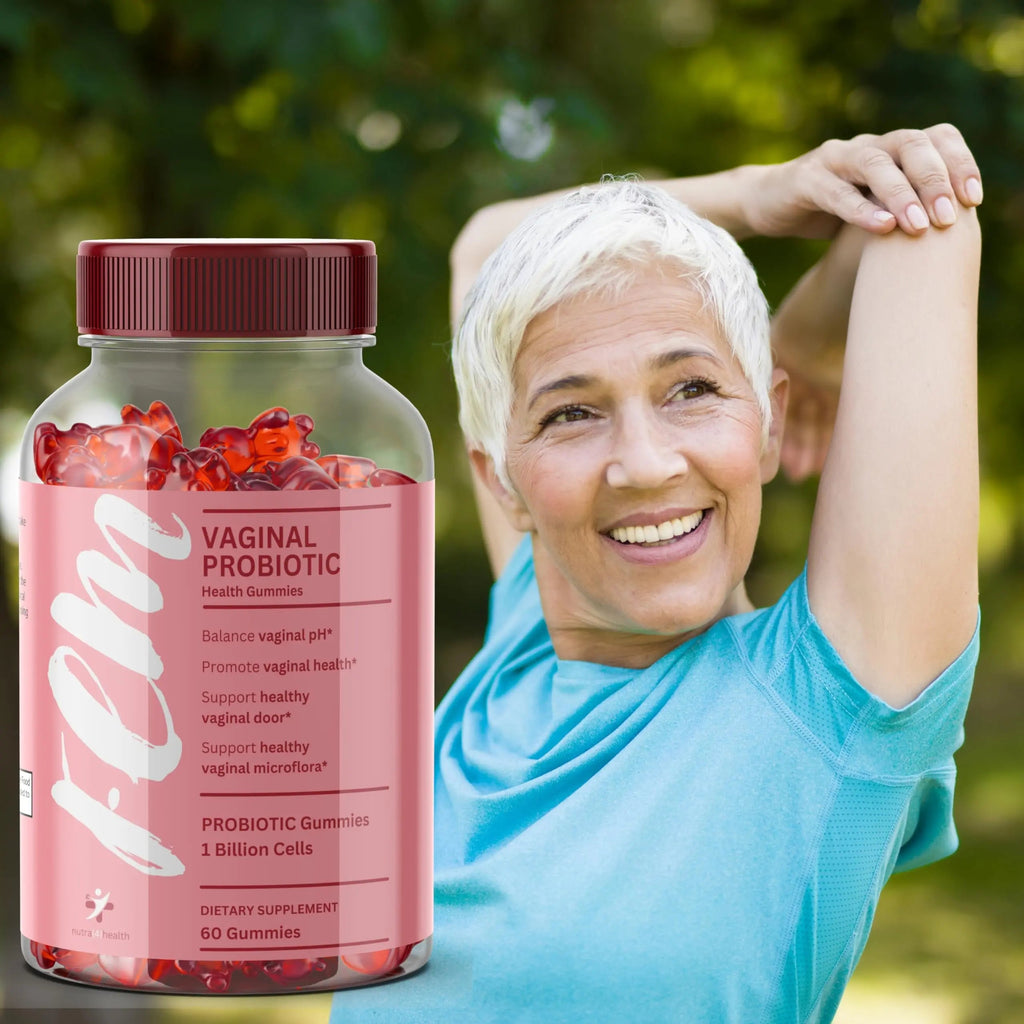 FEM Vaginal Probiotic Gummies for Women - Promotes pH Balance, Healthy Vaginal Odor & Urinary nutra4health Au supplements