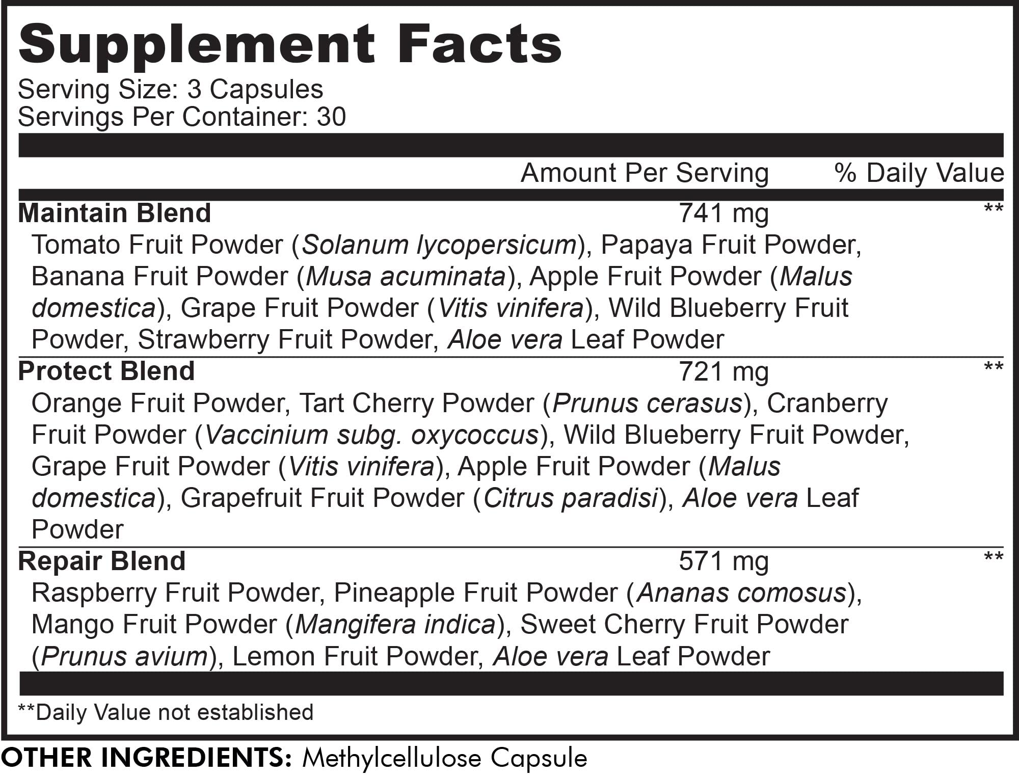 Codeage InstantFood Easy Veggies + Fast Fruits Bundle – Vegetable & Fruit Blend Capsule Supplement – Plant-Based Phytonutrient Formula – Vegan, Non-GMO – 180 Capsules Codeage Au supplements