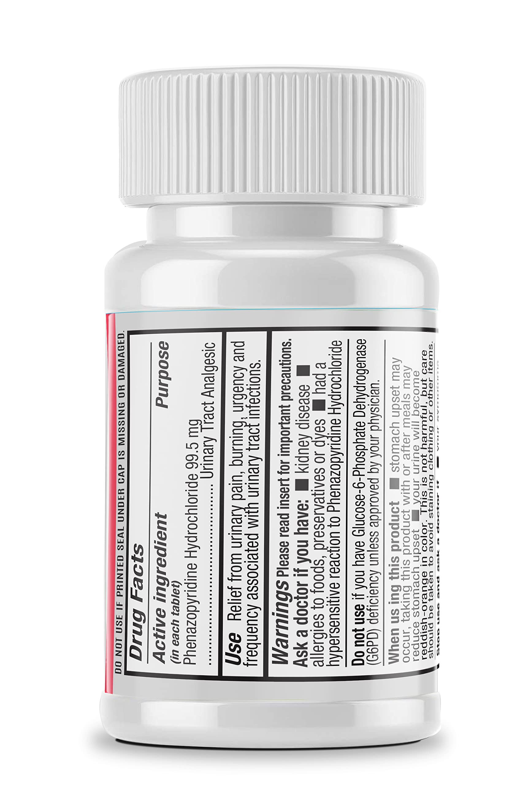 Safrel Urinary Pain Relief | UTI Relief | Fast Acting | Bladder Discomfort & Pain Relief | Phenazopyridine Hydrochloride 99.5mg (28 Count) Safrel Au supplements