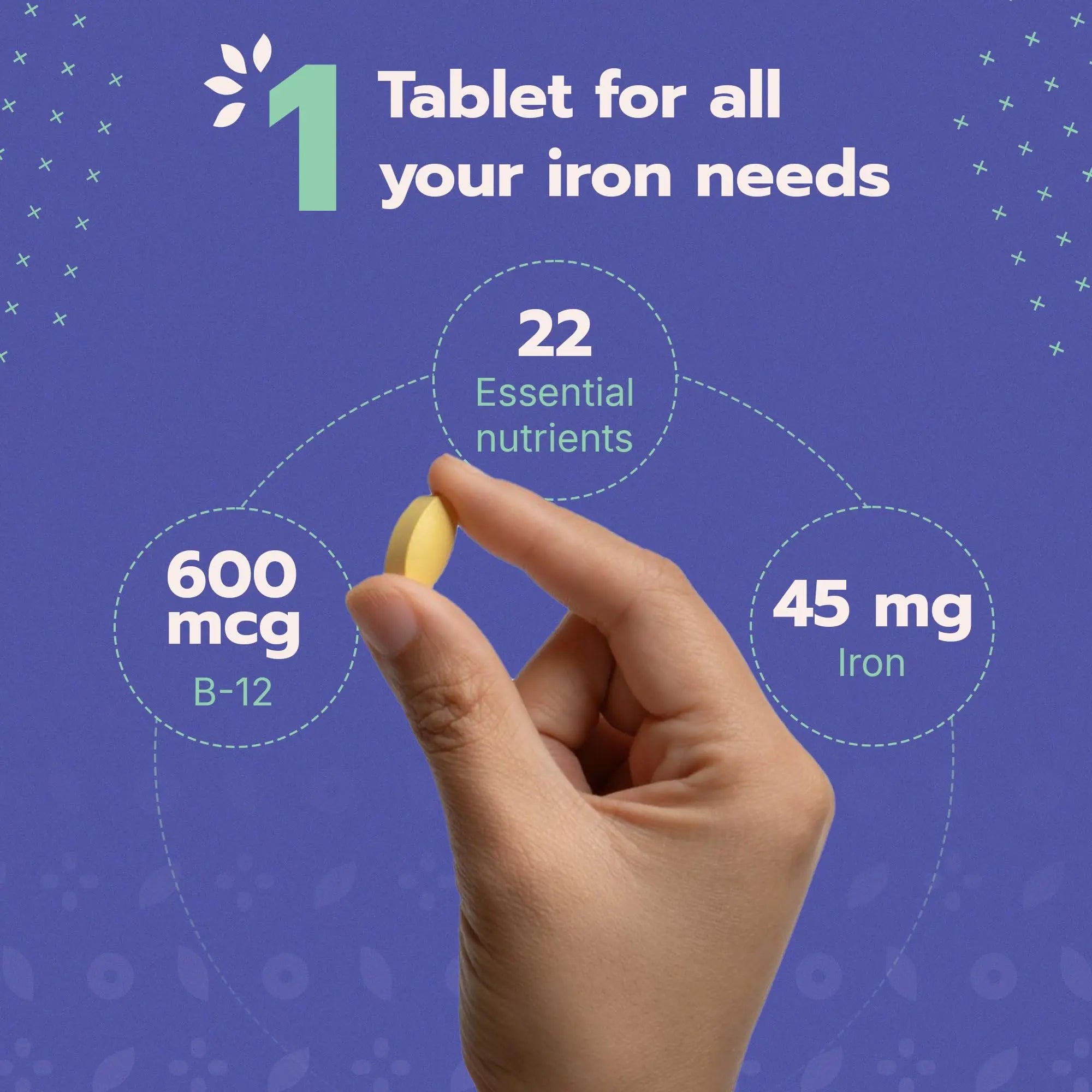 Just One - Once Daily Bariatric Multivitamin with Iron (30) Bari Life Au supplements