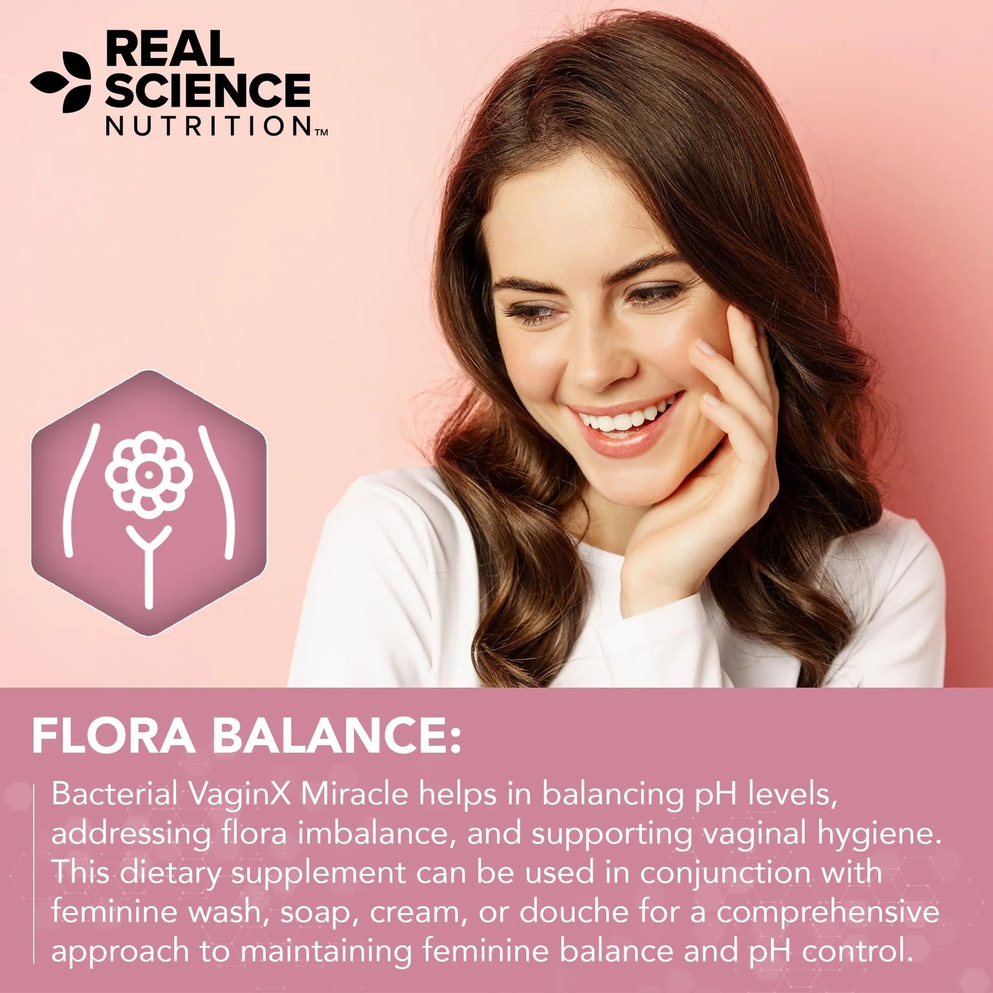 Real Science Nutrition Offers Bacterial VaginX Miracle - Nitric Oxide Enhanced Formulated Real Science Nutrition Au supplements