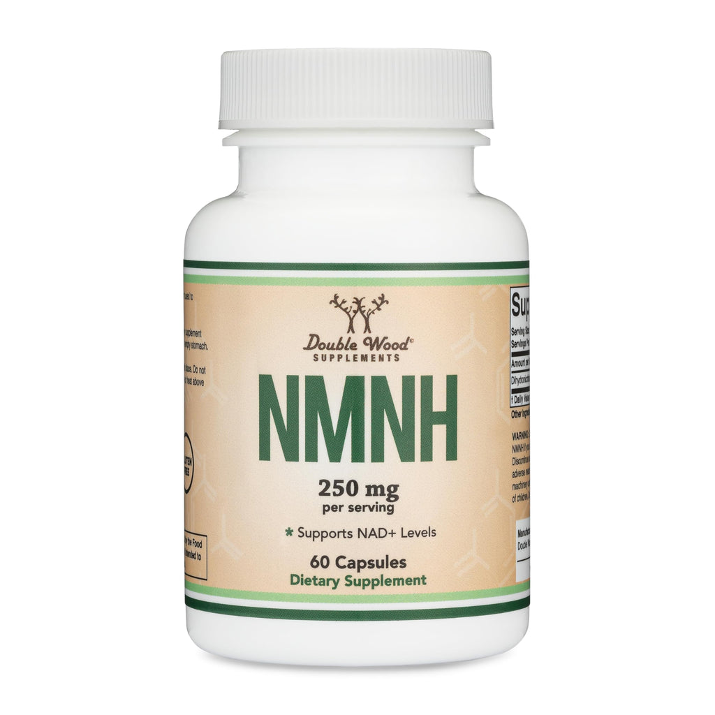 NMNH (NMN Supplement Alternative) Only Clinically Studied Ingredient - Boosts NAD+ Levels for Anti Aging and Cell Regeneration by Double Wood Double Wood Supplements Au supplements