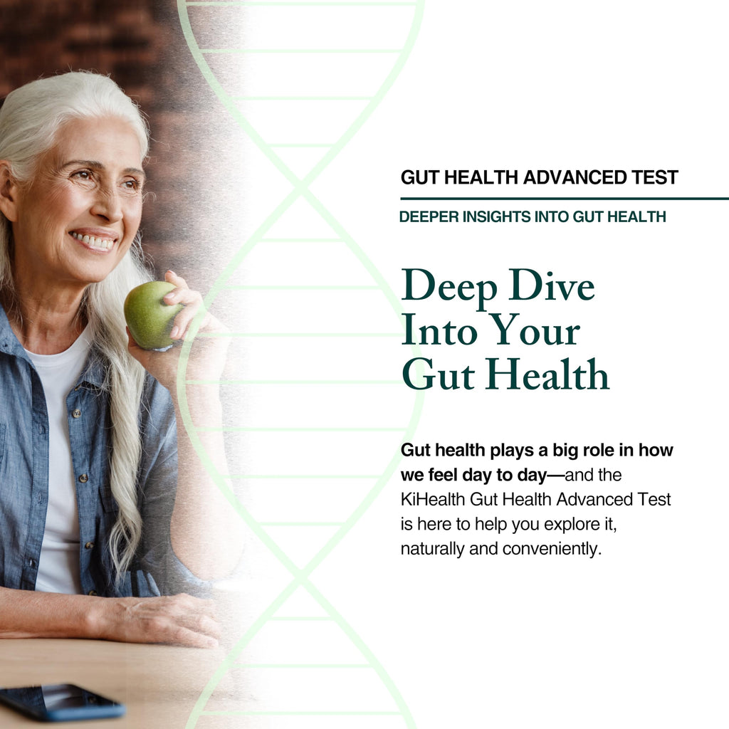 KiHealth – Gut Health Advanced Test – Comprehensive Stool Test for Microbiome, Digestion, & Inflammation – at-Home Kit Kihealth Au supplements