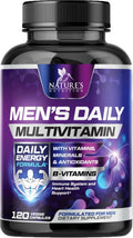 Multivitamin for Men - Advanced Supplement with Full-Spectrum Formula, Essential Vitamins A, C, D, E, & Zinc - High Potency B Vitamins Multi Nature's Nutrition Au supplements