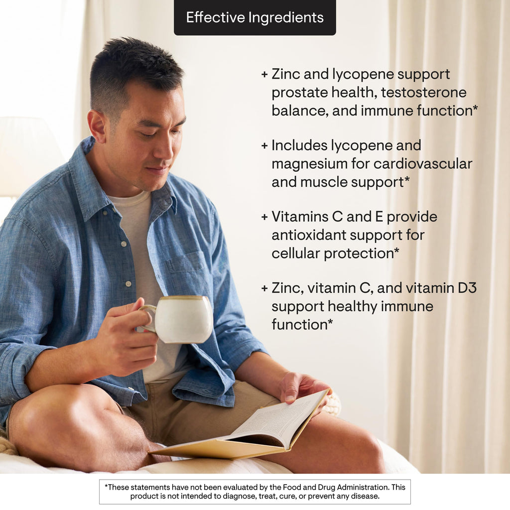 THORNE - Men's Multi 50+ - Comprehensive Daily Multivitamin with Vitamins A, B6, B12, C, D, E, Zinc & More - Support Heart, Brain, Prostate, Muscle & Immune Health* - 180 Capsules THORNE Au supplements