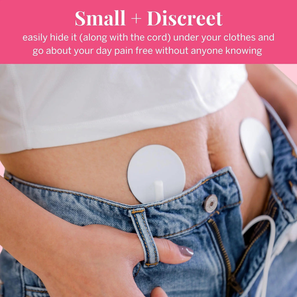 Pixie Period Pain Relief Device - Best PMS Relief Simulator with TENS Technology - Thinnest Wearable Tens Unit - Unnoticeable Under Clothes - Menstrual Cramp Comfort for Feminine Care Pixie Cup Au supplements