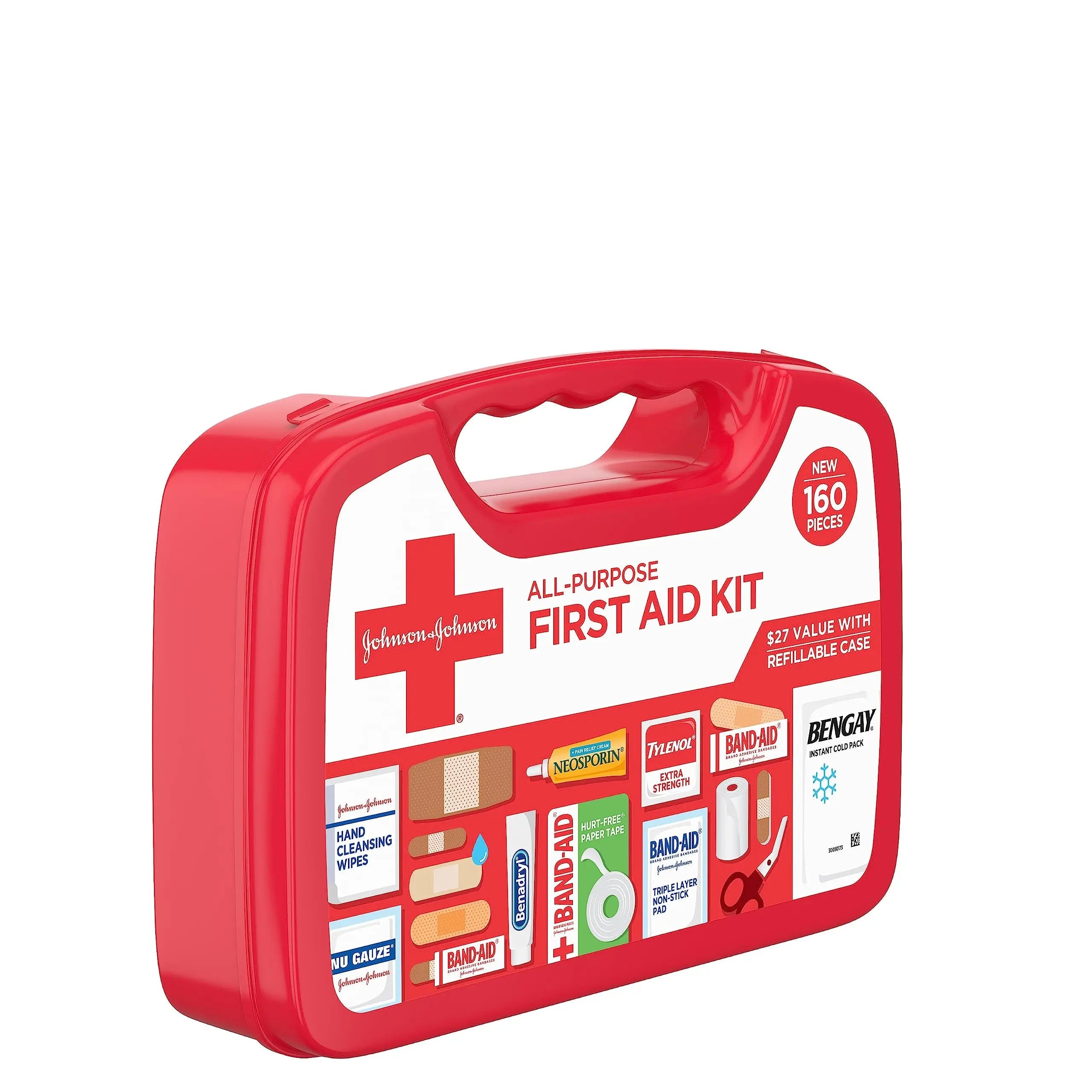 Johnson & Johnson All-Purpose Portable Compact First Aid Kit for Minor Cut Johnson & Johnson Au supplements