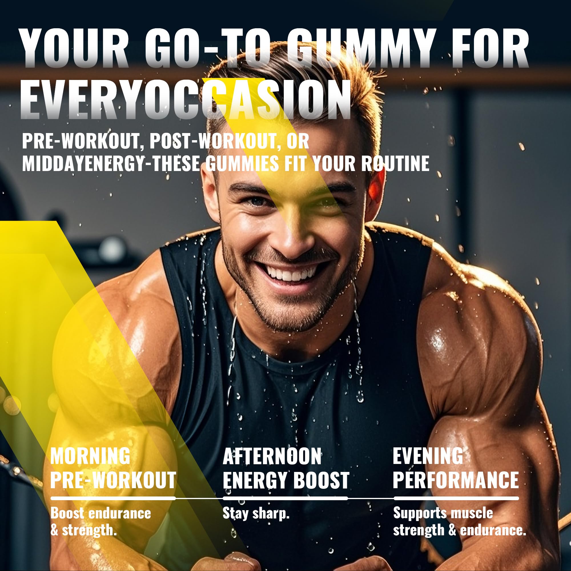 NUTRAGOGO NSF Certified Creatine Gummy - Creatine Monohydrate Gummies for Men & Women-5g of Creatine Monohydrate per Serving - Sugar Free,Vegan, Pineapple Electrolyte Chews, 135 Count
