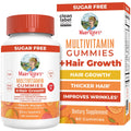 MaryRuth's Multivitamin + Hair Growth Gummies | with Lustriva® | Biotin 10000mcg | B Vitamins | Formulated for Thicker Hair, Wrinkles, Fine Line MARYRUTH'S Au supplements