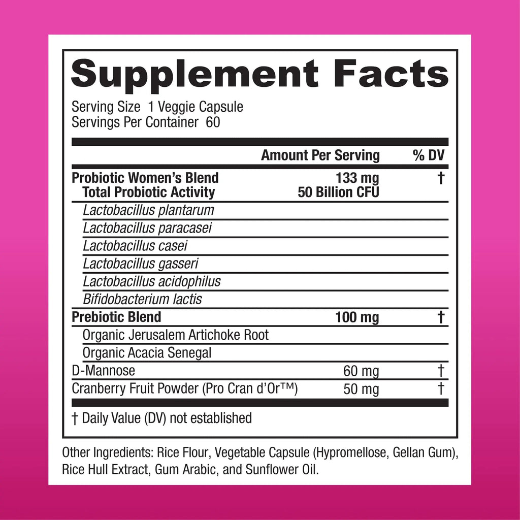 Physician's CHOICE Feminine Power Duo Bundle - Vaginal Probiotic 30ct + Womens Probiotic 60ct Physician's CHOICE Au supplements