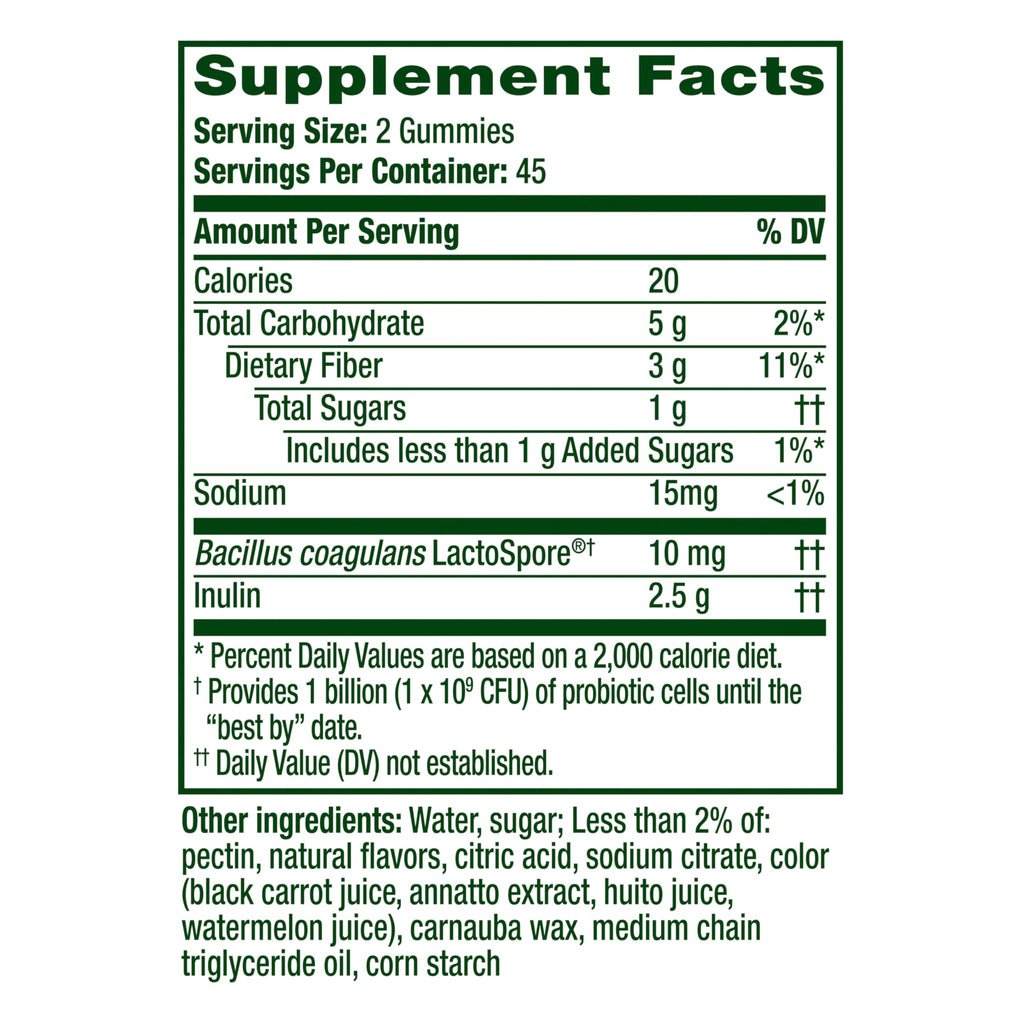 Align Dualbiotic, Prebiotics and Probiotics for Women and Men, Probiotics for Digestive Health, Prebiotics Help Nourish Good Bacteria, Natural Fruit Flavors