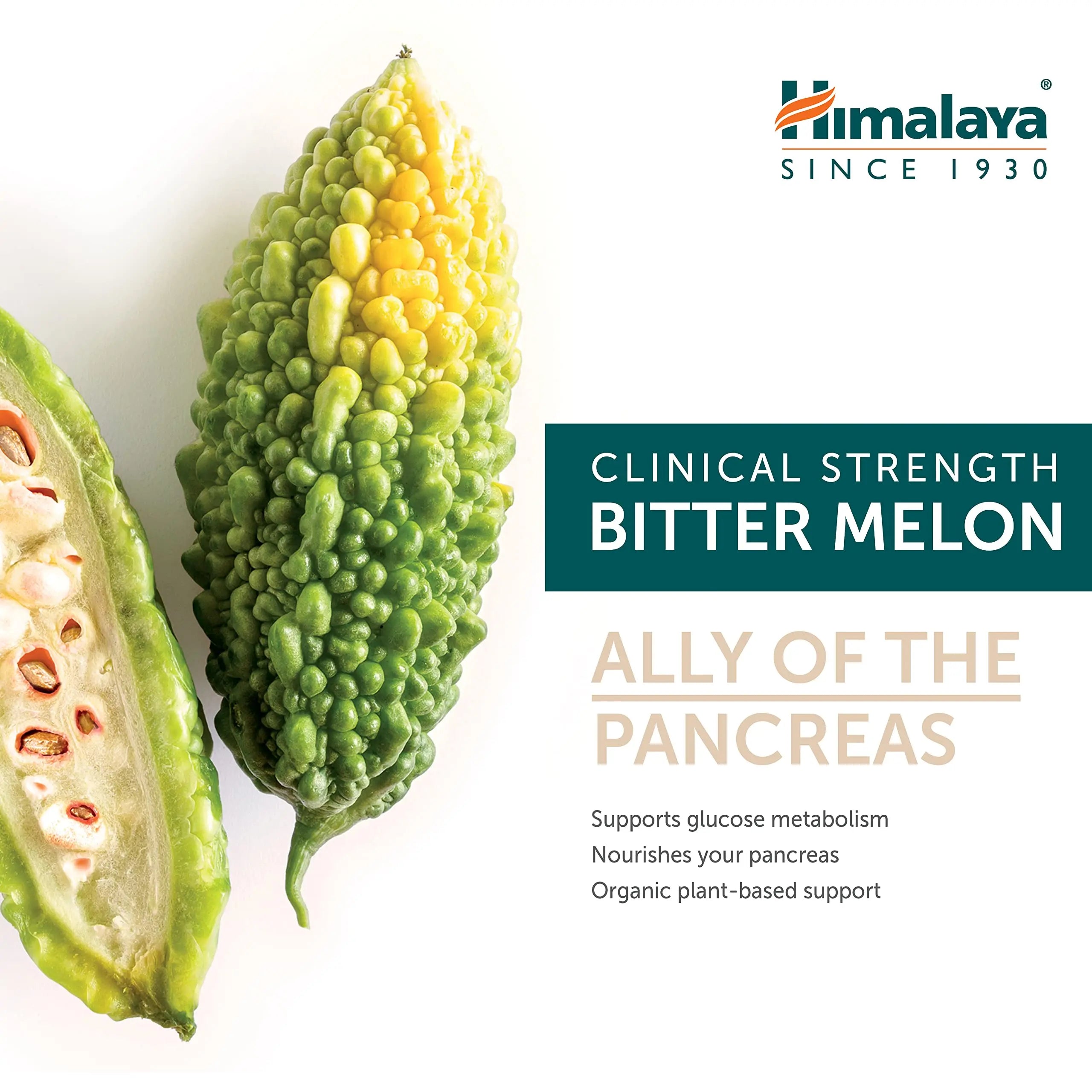 Himalaya Organic Bitter Melon/Karela Herbal Supplement, Glycemic Support and Weight Himalaya Au supplements
