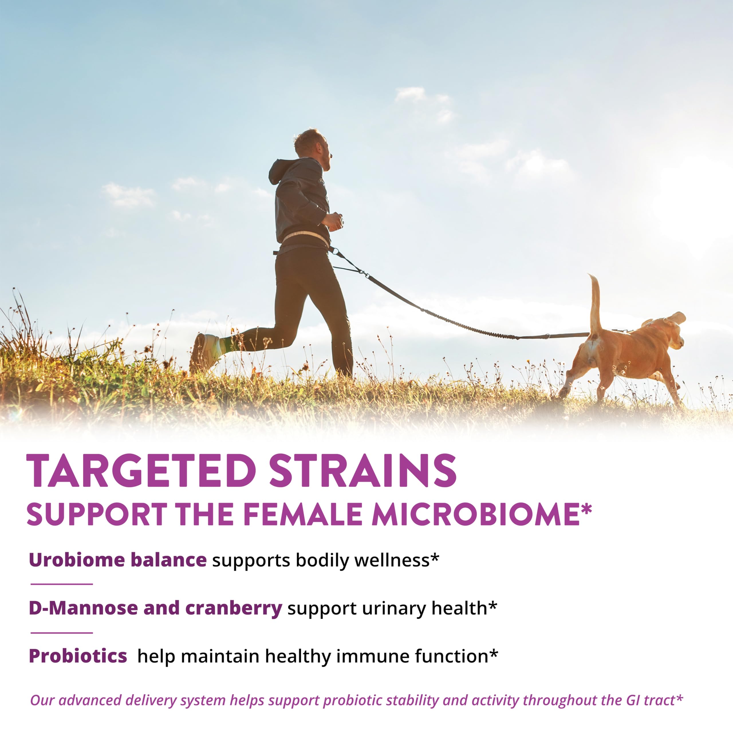MRM Nutrition Women's Probiotics - Patented Formula Supports Urinary Tract, Vaginal, & Immune Health for Women, Prebiotic Supplement, 3.5 Billion Cells