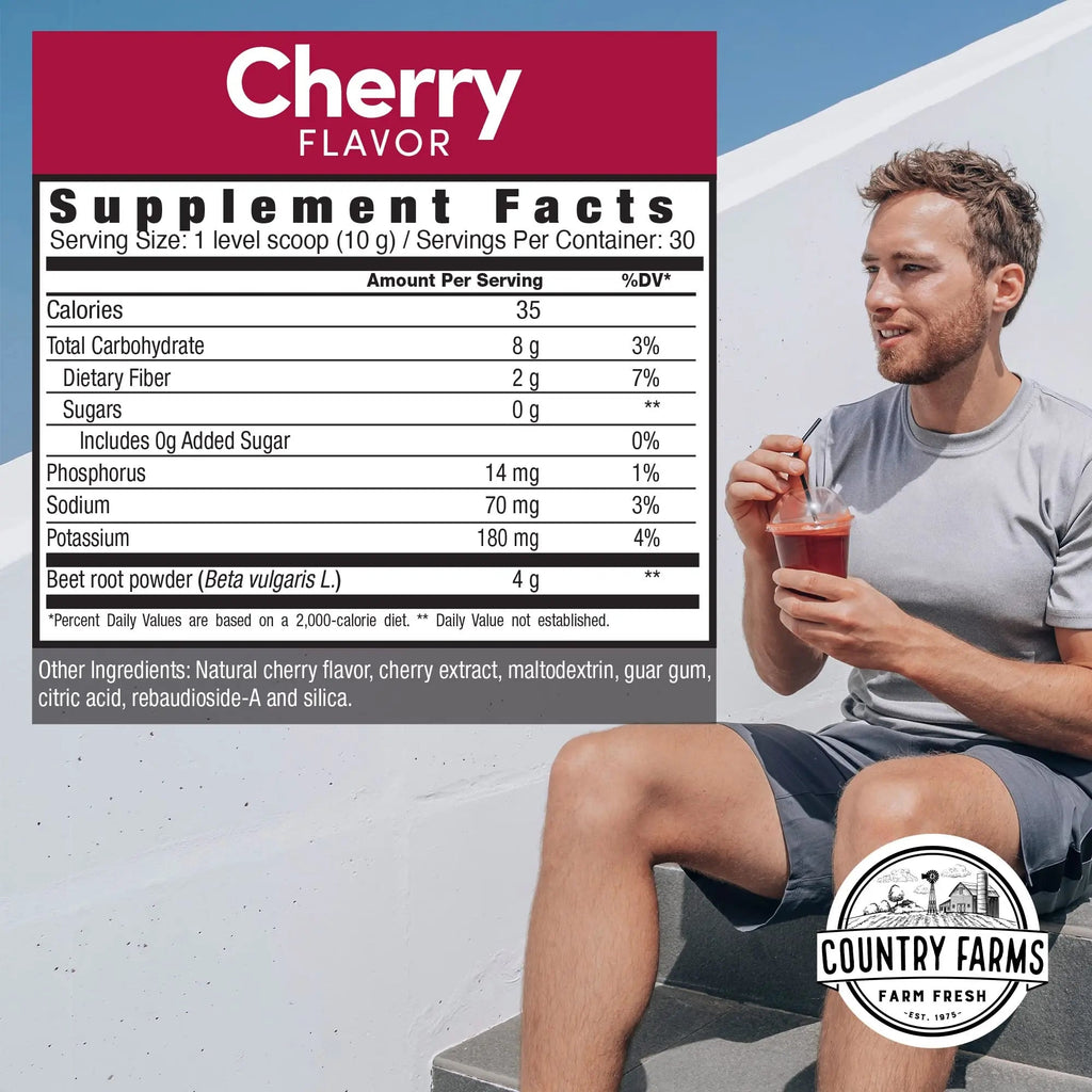 Country Farms Bountiful Beets, Wholefood Beet Extract Superfood, Helps Support Healthy Circulation and Promote Energy Country Farms Au supplements