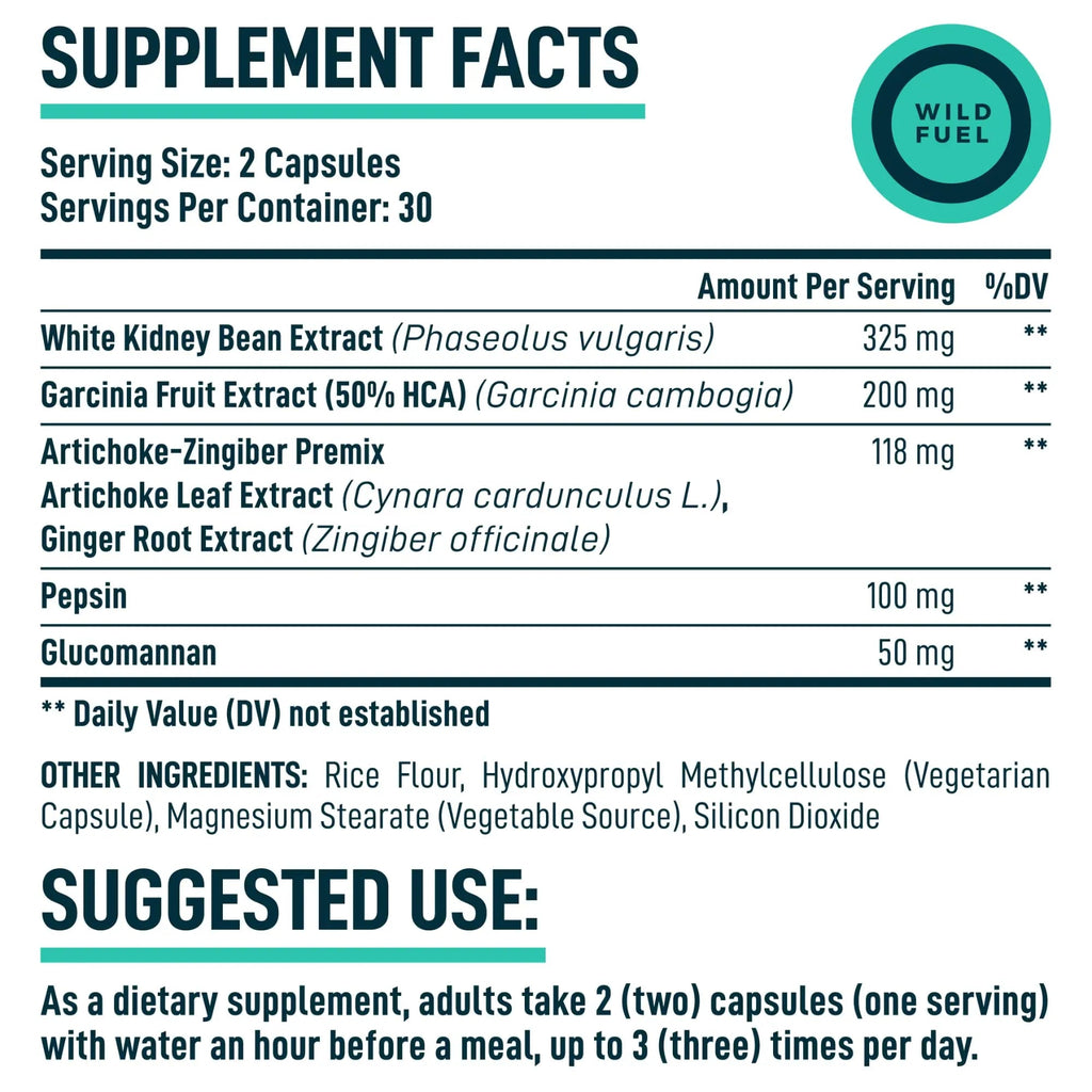 Appetite Suppressant for Weight Loss, Hunger Suppressant - Diet Pills That Work Fast WILD FUEL Au supplements