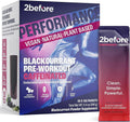 2before All Natural Vegan Pre Workout, with 120mg Caffeine I Clean Energy, Endurance 2before Au supplements