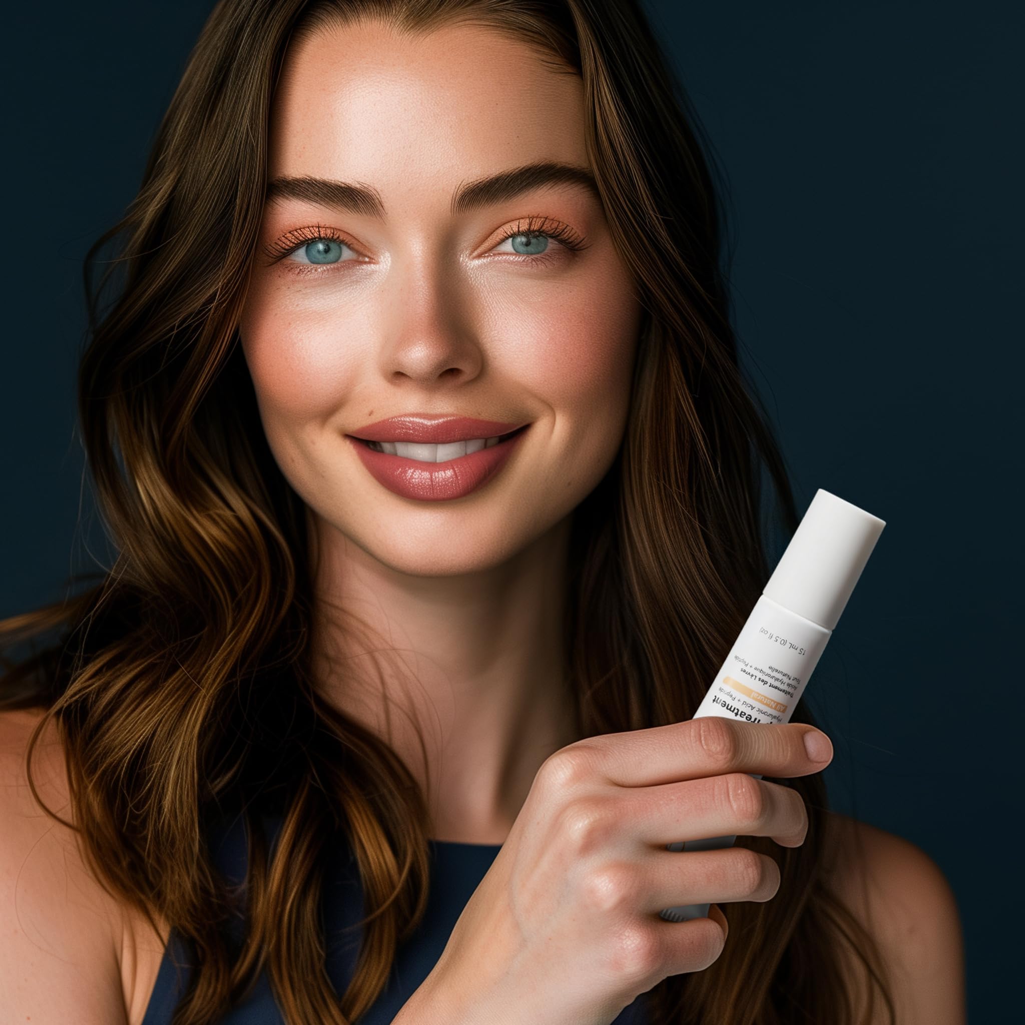 Alfie Hyaluronic Acid Lip Booster -Natural Flavor -15ml/0.5 Fl. Oz -Peptide Lip Treatment